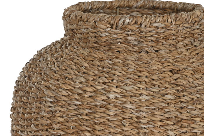 DKD Home Decor Jarrón Seagrass y Metal Natural 35x35x70 cm DKD Home Decor Jarrón Seagrass y Metal Natural 35x35x70 cm