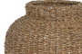 DKD Home Decor Jarrón Seagrass y Metal Natural 35x35x70 cm