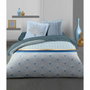Home Linge Passion Juego de edredón Luxor - Azul y blanco