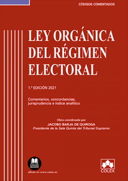 COLEX, Ley Orgánica del Régimen Electoral - Código comentado, Jacobo Lopez Barja de Quiroga