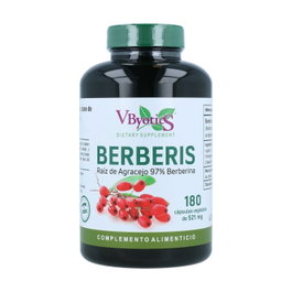 Vbyotics Berberis 400mg 180 cápsulas vegetales