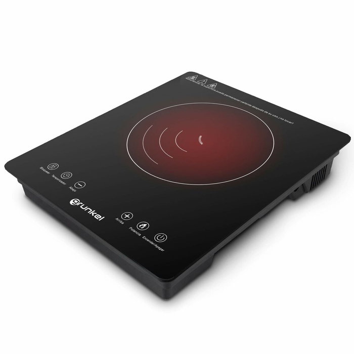 Grunkel Placa de Inducción 2000W Negro