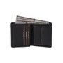 Zoozie Bags Dallas - Gray Cartera para Hombre 100% Piel Auténtica Color Gris