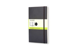 Cuaderno Moleskine Clasico Tapa Blanda 9X14 192H 70Gr. Lisa Con Goma Negra