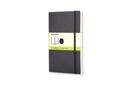Cuaderno Moleskine Clasico Tapa Blanda 9X14 192H 70Gr. Lisa Con Goma Negra Cuaderno Moleskine Clasico Tapa Blanda 9X14 192H 70Gr. Lisa Con Goma Negra