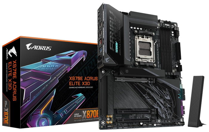 Gigabyte X870E AORUS ELITE X con socket AM5 y DDR5