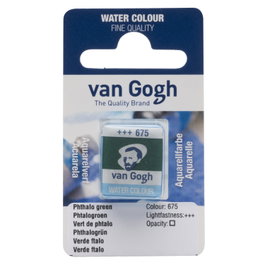 Van Gogh Acuarela Pastilla Verde Ftalo 675