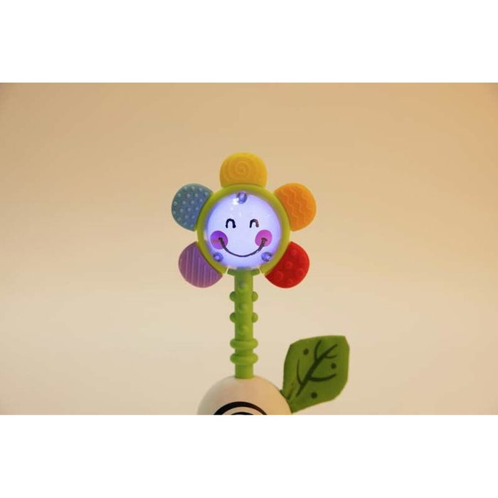 Hape Sonajero-Mordedor Flor Shake & Sparkle Rattle