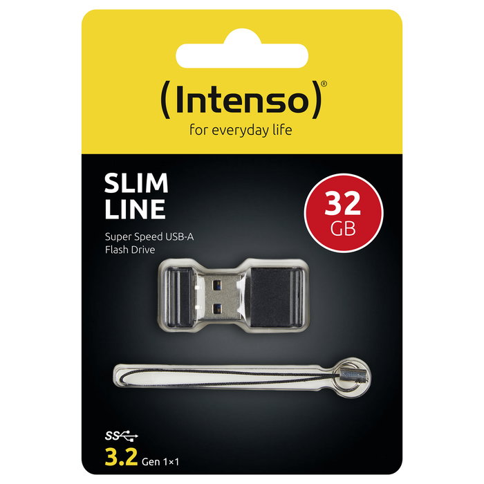 Intenso Slim Line 32GB Negro USB 3.2