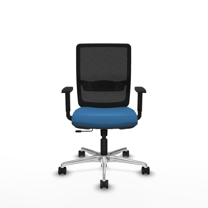PIQUERAS Y CRESPO Silla de oficina Haches con mecanismo Sincro/Traslack Azul claro PIQUERAS Y CRESPO Silla de oficina Haches con mecanismo Sincro/Traslack Azul claro