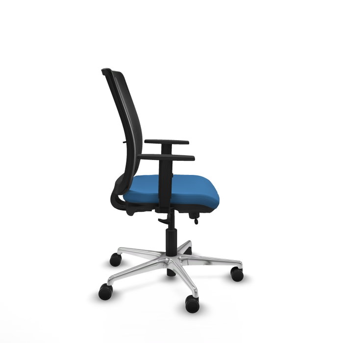 PIQUERAS Y CRESPO Silla de oficina Haches con mecanismo Sincro/Traslack Azul claro PIQUERAS Y CRESPO Silla de oficina Haches con mecanismo Sincro/Traslack Azul claro