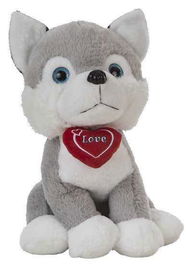 Creaciones Llopis Husky Corazón Peluche 36 cm