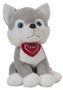 Creaciones Llopis Husky Corazón 36 Cm