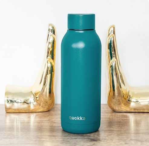 Quokka Botella Termo Acero Inoxidable Solid Midnight Green 510 ml