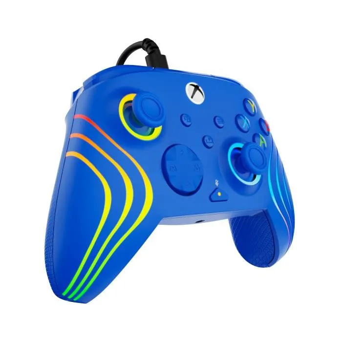 Turtle Beach TUR0840454400090 Gamepad Wave para Xbox Series X|S, Xbox One y PC - Con cable - RGB - Azul Turtle Beach TUR0840454400090 Gamepad Wave para Xbox Series X|S, Xbox One y PC - Con cable - RGB - Azul