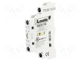 LOVATO ELECTRIC Contactos auxiliares GA lateral NC + NA