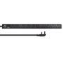 Lanview Regleta de alimentación PDU para rack Reino Unido, 10 enchufes UK 13A, cable 5m, montaje vertical/horizontal 1-4U