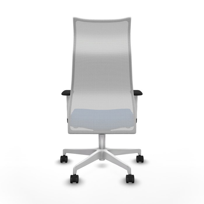 PIQUERAS Y CRESPO Sillón Albacete con mecanismo Sincro, Azul y Blanco PIQUERAS Y CRESPO Sillón Albacete con mecanismo Sincro, Azul y Blanco
