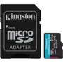 Kingston SDCG4/64GB MicroSD 64GB Clase 10 Canvas Go Plus 4 200MB/s U3 V30 A2 Negro/Turquesa