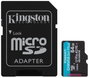 Kingston Canvas Go! Plus 64 GB microSDXC A2 U3 V30 con adaptador