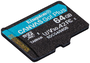 Kingston Canvas Go! Plus 64 GB microSDXC A2 U3 V30 con adaptador