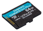 Kingston Canvas Go! Plus 64 GB microSDXC A2 U3 V30 con adaptador