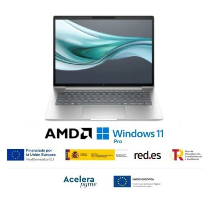 HP EliteBook 645 G11 Ryzen 7 PRO 7735U 16GB 512GB SSD 14 WUXGA Plata