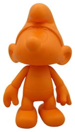 Puppy Los Pitufos Figura de Vinilo Pitufo Naranja 19 cm