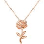 PEERS HARDY Colgante Rosa La Bella y la Bestia Disney Plata 925