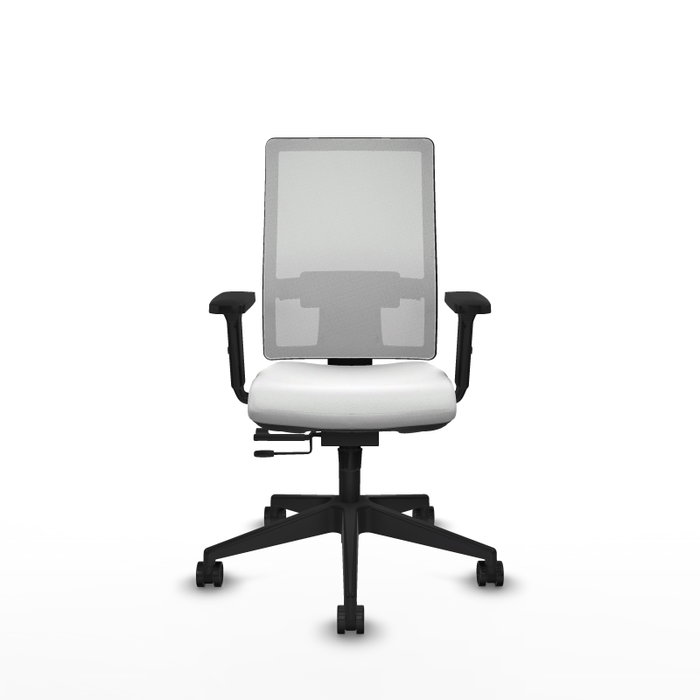 PIQUERAS Y CRESPO Silla de oficina Horna Blanca con mecanismo Sincro/Traslack PIQUERAS Y CRESPO Silla de oficina Horna Blanca con mecanismo Sincro/Traslack