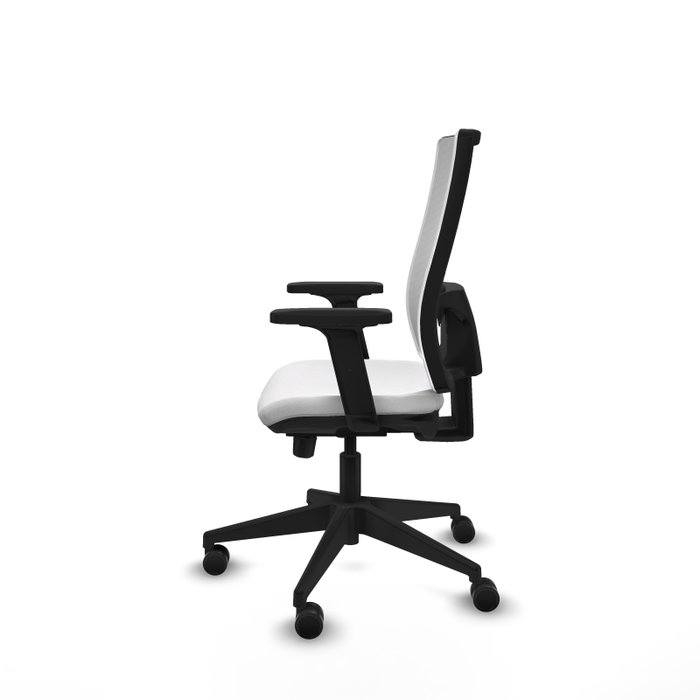 PIQUERAS Y CRESPO Silla de oficina Horna Blanca con mecanismo Sincro/Traslack PIQUERAS Y CRESPO Silla de oficina Horna Blanca con mecanismo Sincro/Traslack