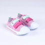 Zapatilla Loneta Suela Pvc Velcro Peppa Pig Rosa 23