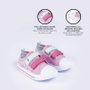 Zapatilla Loneta Suela Pvc Velcro Peppa Pig Rosa 23