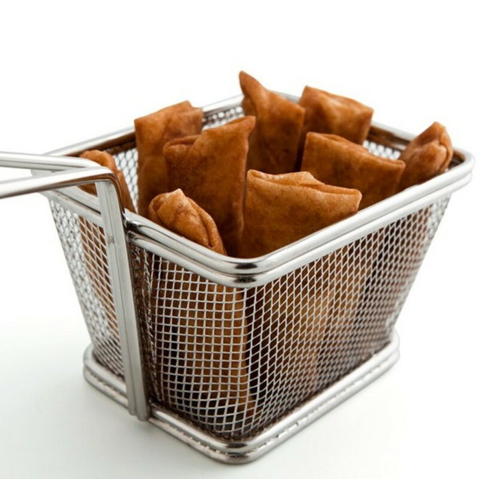 Quid Freidora de Presentación de Acero Inoxidable Select 13x10 cm