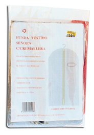 HOGAR Blister Funda Transparente Vestido