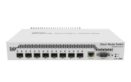 Mikrotik CRS309-1G-8S+ Switch Gestionado Gigabit Ethernet 1x RJ-45 8x S+ PoE Montaje en Rack