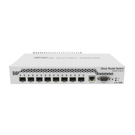 MikroTik CRS309-1G-8S+ Switch Gestionado 1 Puerto Gigabit Ethernet 8 Puertos SFP+ PoE Montaje en Rack