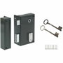 Yale Cerradura vertical de superficie con rodillo izquierdo YAV36G Caqui