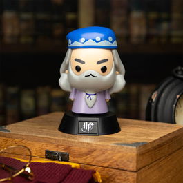 Paladone Lámpara Icon Harry Potter Albus Dumbledore - Figura de luz decorativa de 10 cm, funciona con 2 pilas AAA