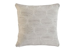 DKD Home Decor Cojín Jacquard Beige 45x45x45 cm