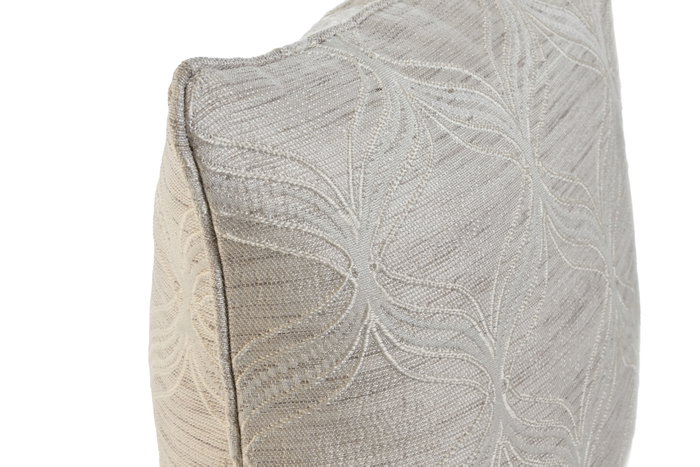 DKD Home Decor Cojín Jacquard Beige 45x45x45 cm