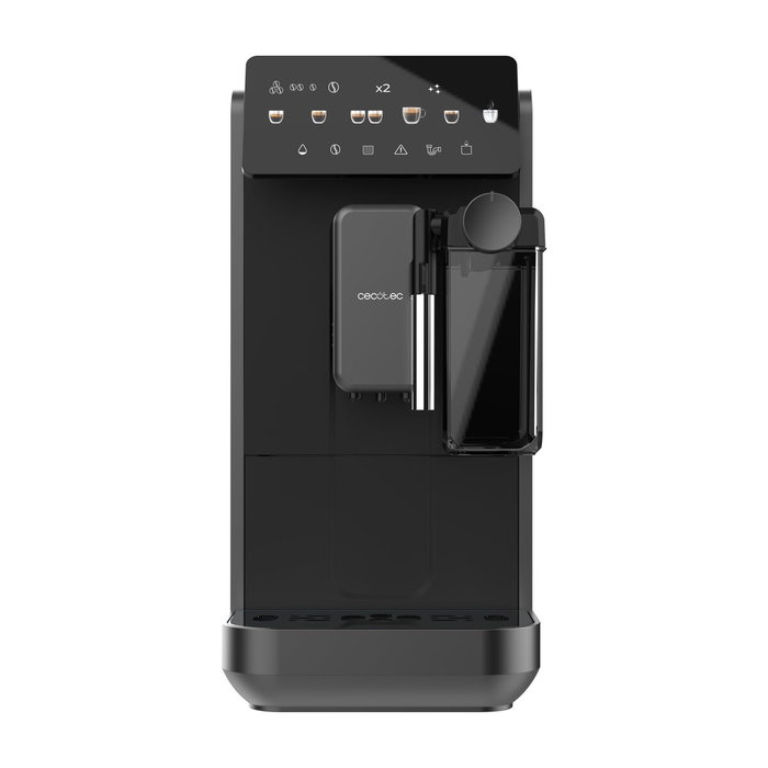 Cecotec Cafetera Superautomática Cremmaet Lungo Latte 1,8L 19 bar pantalla táctil negra Cecotec Cafetera Superautomática Cremmaet Lungo Latte 1,8L 19 bar pantalla táctil negra