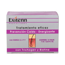 Exitenn Energizante Con Trichogen Y Biotina Ampollas Anticaida Tratamiento Energizante 12 X 7 ml