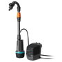 Gardena Bomba de Batería para Barriles de Lluvia 2600 Comfort 18V con Batería y Cargador, Negro/Gris
