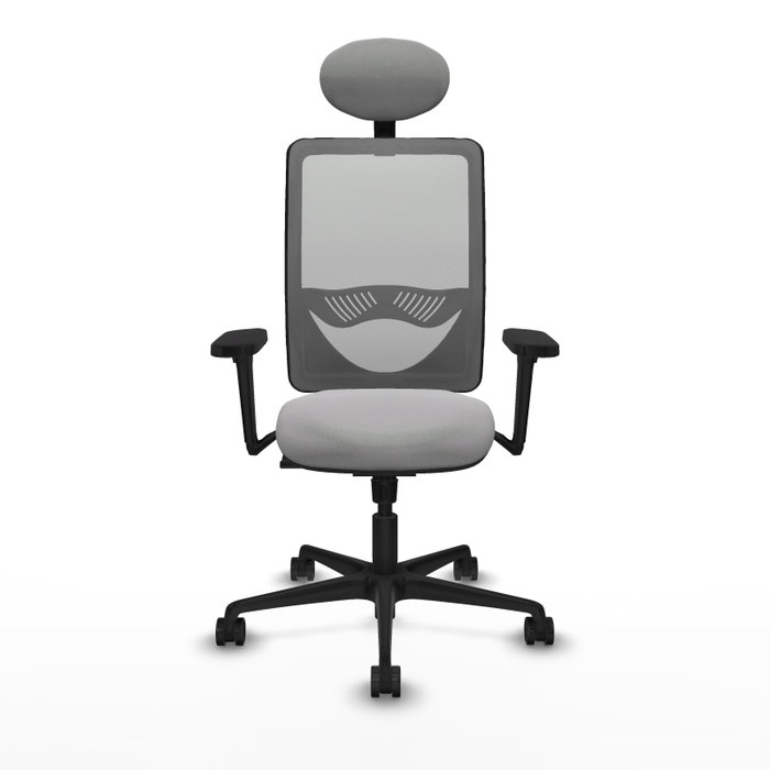 PIQUERAS Y CRESPO Silla de oficina Zulema con mecanismo Sincro, Gris PIQUERAS Y CRESPO Silla de oficina Zulema con mecanismo Sincro, Gris