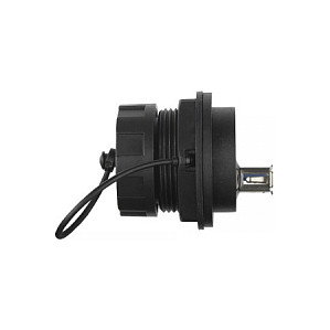 Good Connections Alcasa IC04-U304 USB 3.0 A-A Hembra Negro IP65 IP67 Good Connections Alcasa IC04-U304 USB 3.0 A-A Hembra Negro IP65 IP67