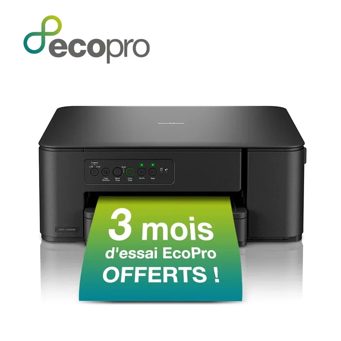 Brother DCP-J1260W Impresora Multifunción Inyección de Tinta A4 Wi-Fi Negro Brother DCP-J1260W Impresora Multifunción Inyección de Tinta A4 Wi-Fi Negro