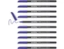 Edding Rotulador 1200 Violeta Punta Fina (Set de 10)
