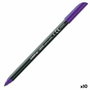 Edding Rotulador 1200 Violeta Punta Fina (Set de 10)