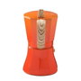 Oroley Petra Cafetera de Aluminio Naranja de 9 tazas